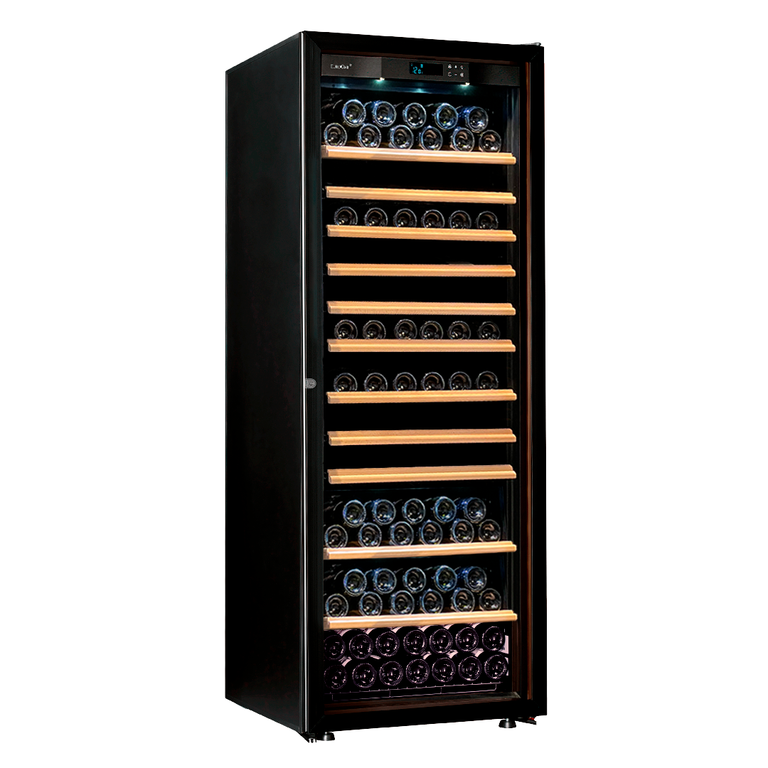 La Premiere Cellar, 1 Temperature, 1 Glass Door with Black Frame - 192 Bottles
