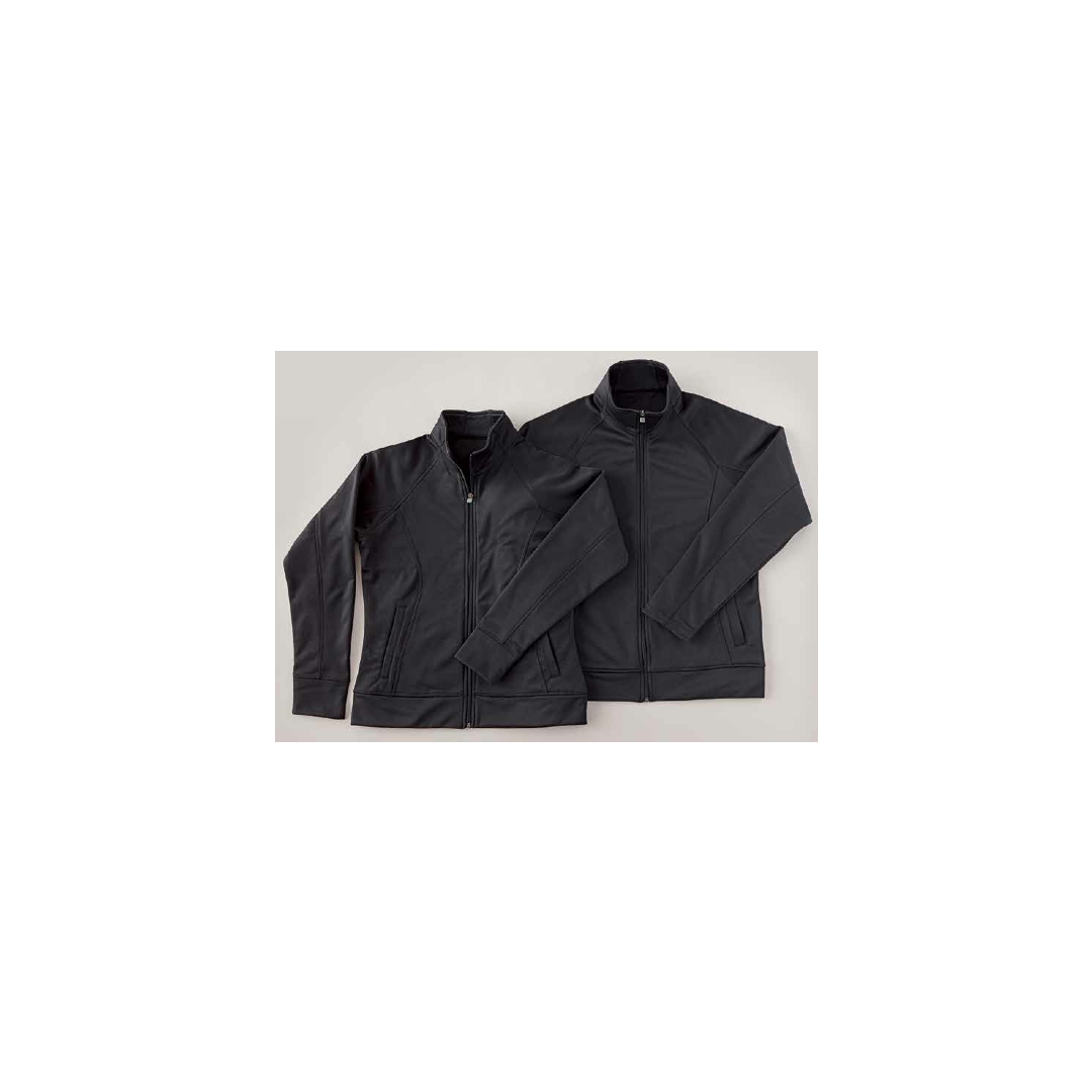 Zip-up Women’s Jacket - Black (X-Large)