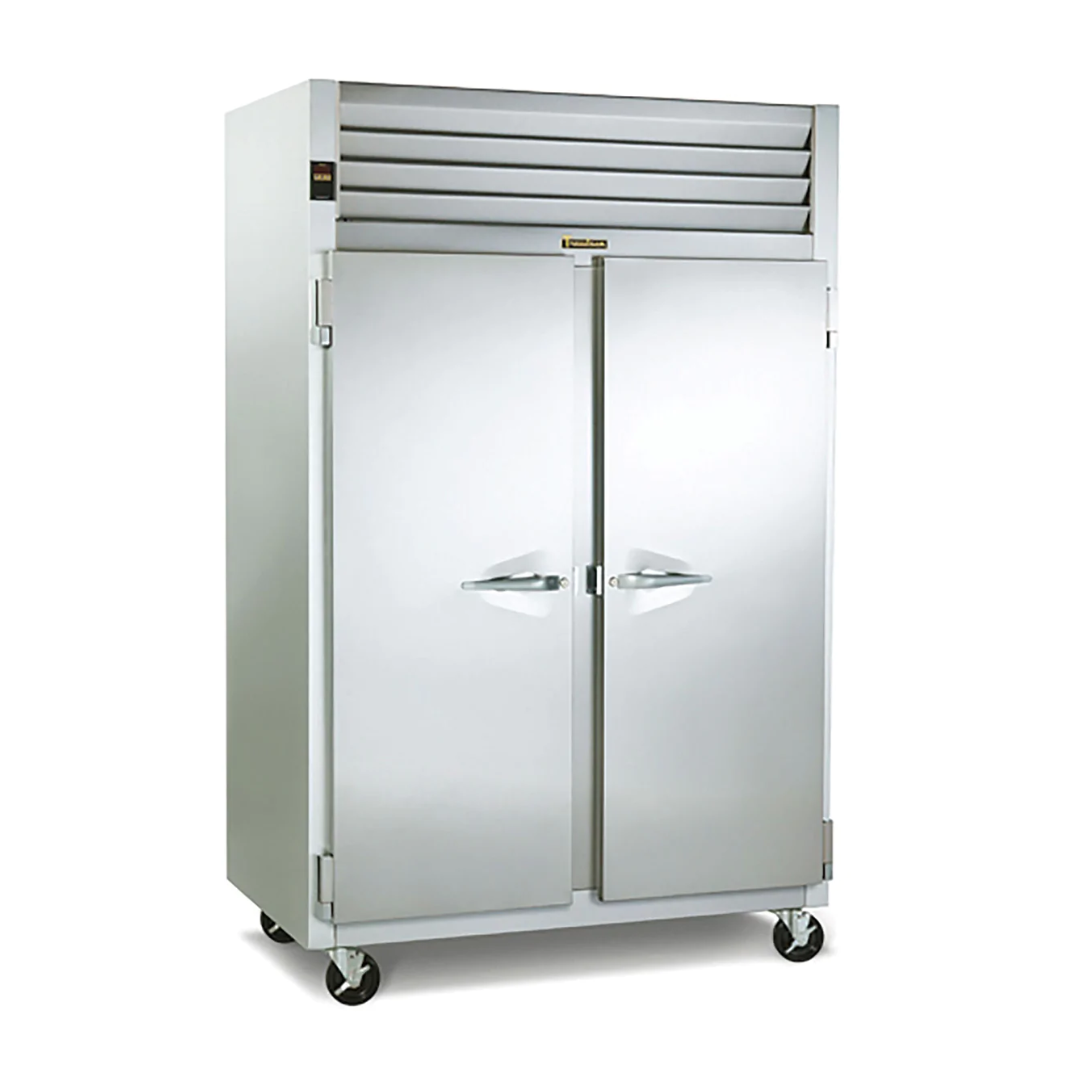 Réfrigérateur 2 portes pleines battantes - 52"