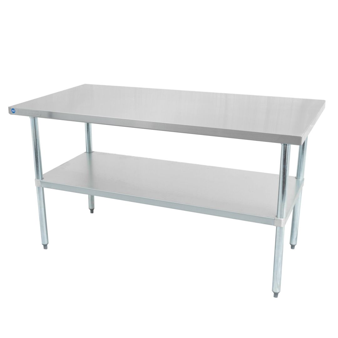 72" x 30" Stainless Steel Work Table