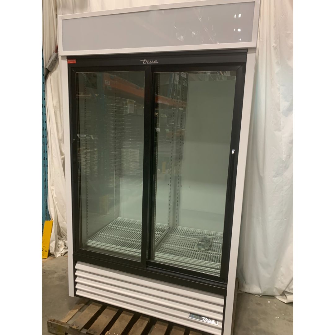 Réfrigérateur 2 portes vitrées - 41 pi³ (usagé)