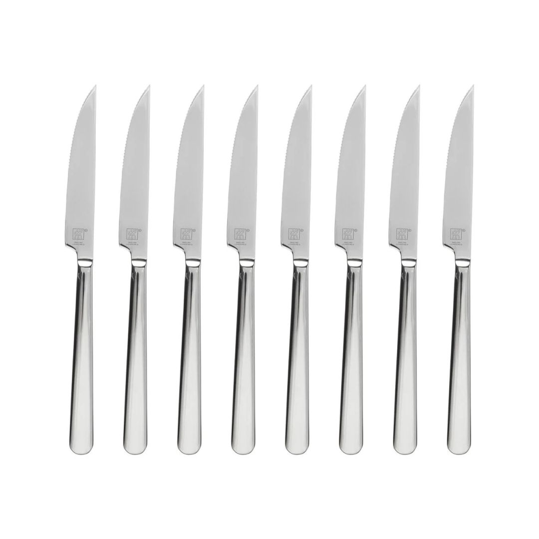 Ensemble de couteaux et bloc Four Star 8 pièces (couteaux à steak en prime)