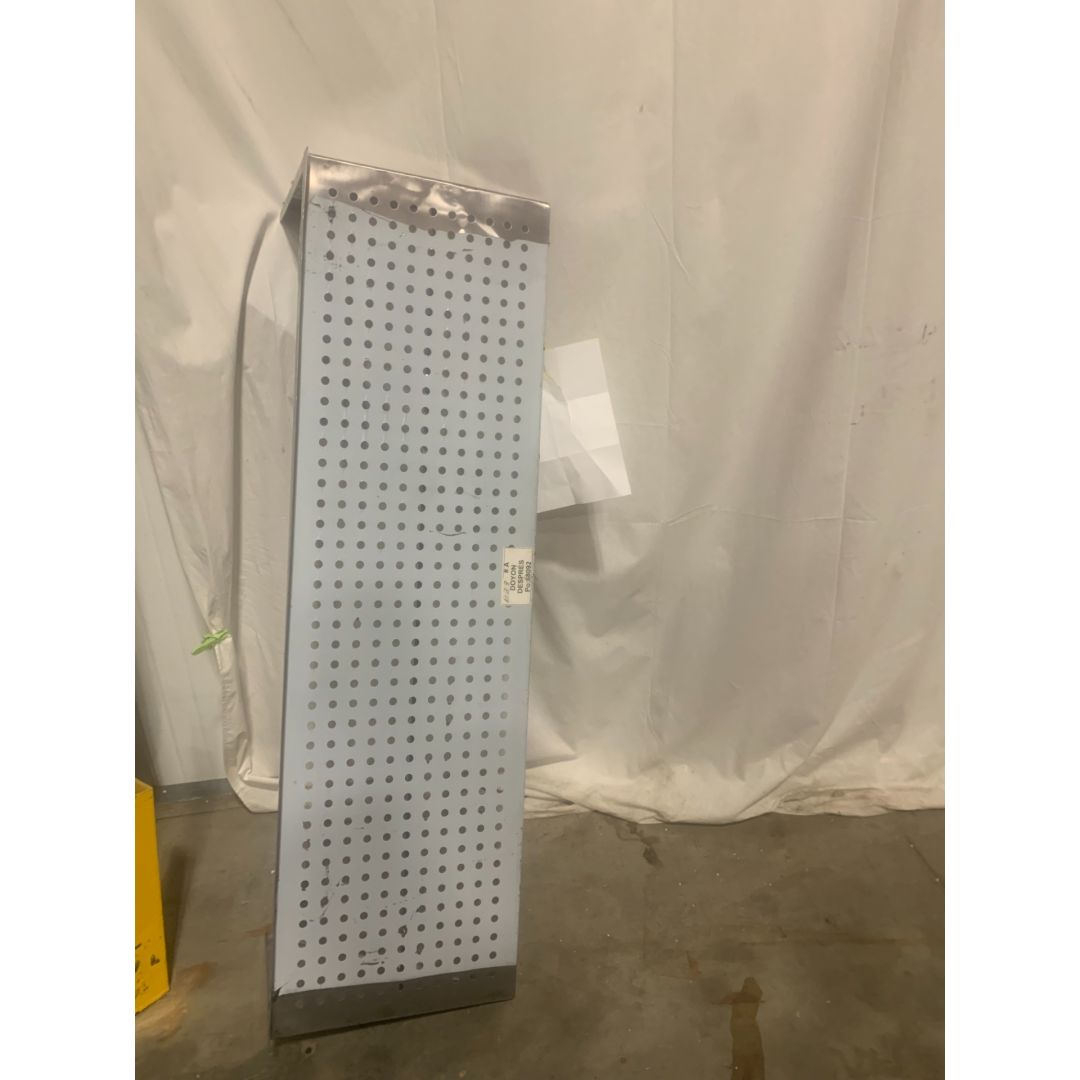 S/S Perforated 16" x 54" Wall Shelf (Damaged)