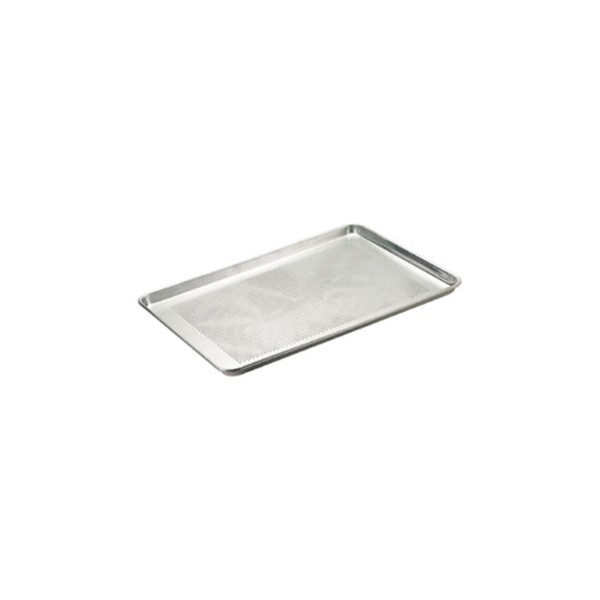 Plaque de cuisson en aluminium perforée 18 x 26 - Browne - Doyon Després