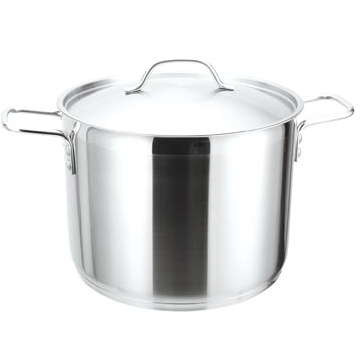 12 L Pro Stainless Steel Stockpot with Lid