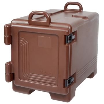 Ultra Pan Carrier Three-Pan Insulated Food Pan Carrier - Brown