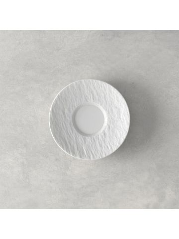 Soucoupe pour demi-tasse 4,75" - Manufacture Rock blanc