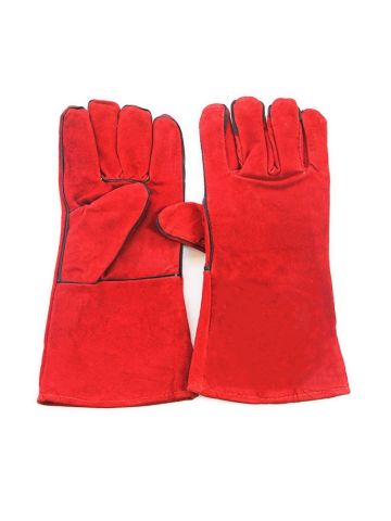 Paire de gant pour BBQ 14" - Rouge