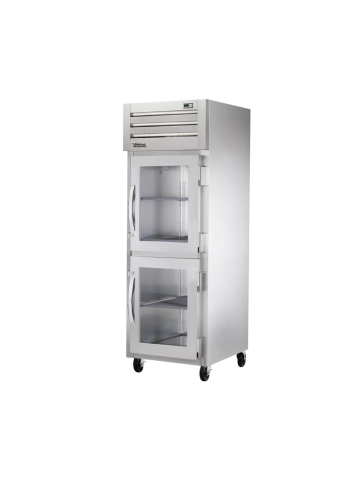 Réfrigérateur avec demie portes vitrées 30"  – 120/01/60
