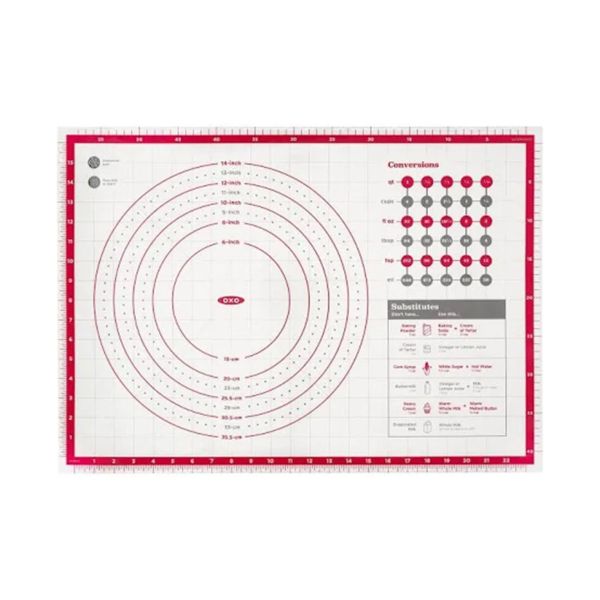 2 Tapis De Cuisson En Silicone Rosenstein & Söhne - Antiadhésifs, Formes Ovale Et Ronde Pour Pain - Réutilisables, Alimentaires, Résistent à La Chaleur