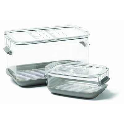 Récipient de conservation en plastique 1,2 L