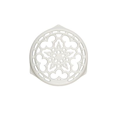 Sous-plat rond deluxe 23 cm - Blanc