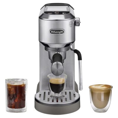 Machine à café manuelle Dedica Duo - Acier inoxydable