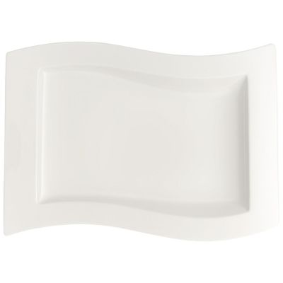 Assiette rectangulaire 13" x 9,5" - NewWave