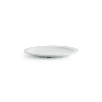 Assiette ronde en mélamine 10" - Miralyn blanc
