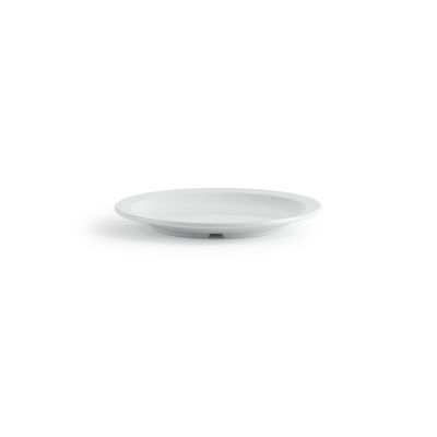 Assiette ronde en mélamine 8" - Miralyn blanc