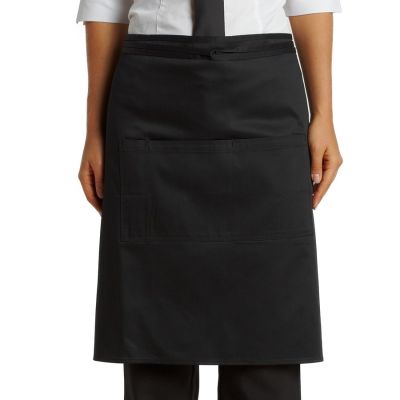 Tablier de taille avec poche Bistro II - Noir