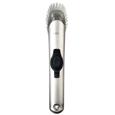 Stainless Steel Soap Dispensing Dish Brush