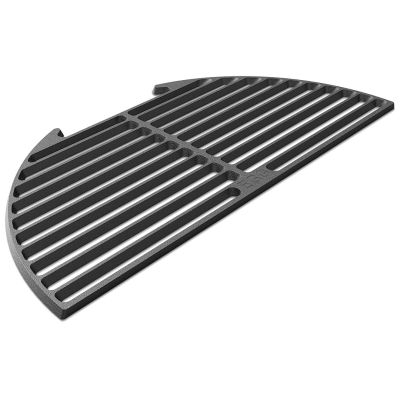 Grille de cuisson en fonte en demi-lune pour BBQ Large