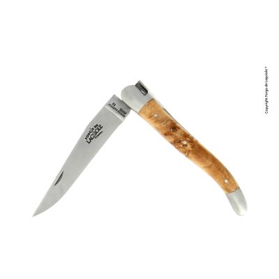 Couteau pliant 11 cm - Genévrier, satiné
