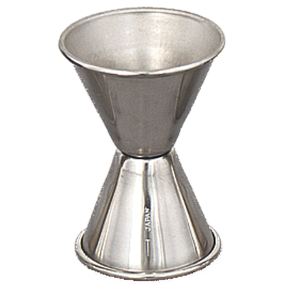 Mesure à boisson en acier inoxydable 1 oz et 1,25 oz