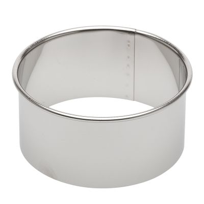 Emporte-pièce rond en acier inoxydable 3,5"