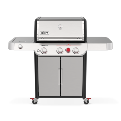 Genesis S-335C Propane Gas Grill w/ Side Burner - S/S