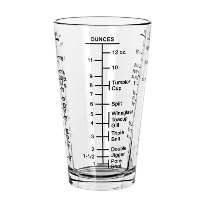Verre à mesurer 16 oz