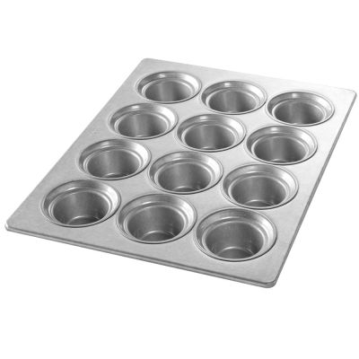 Moule à gros muffins en acier aluminisé