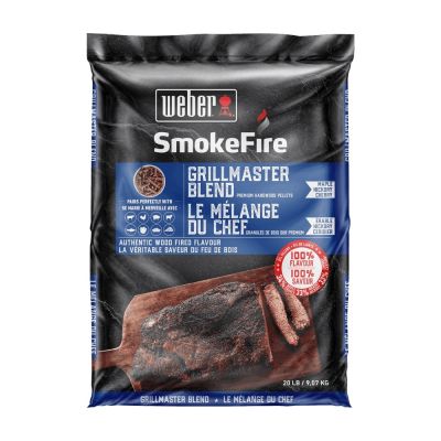 Granules de bois Le mélange du chef SmokeFire - 20 lb