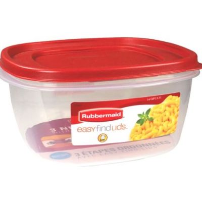 Contenant carré 14 tasses - Easy Find Lid