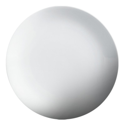 Assiette coupe ronde 8" - Imperial White