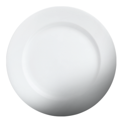 Assiette ronde 12" - Imperial White