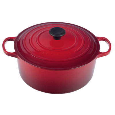 Cocotte ronde 5,3 L - Cerise