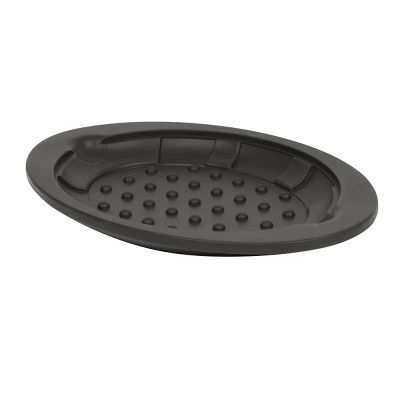 Sous-plat ovale en silicone - Noir