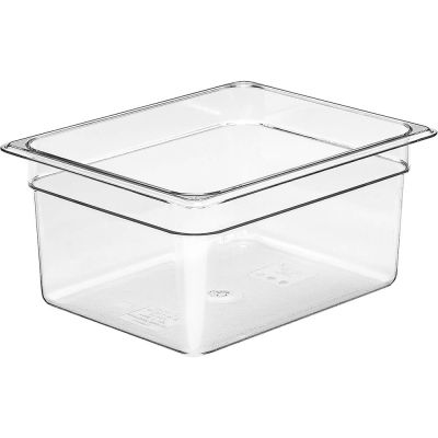 Bac gastronome transparent Camwear 6" - Demi-grandeur