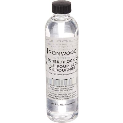Huile pour bloc à dépecer en bois - 8 oz