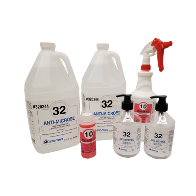 Ensemble de produits pour la désinfection