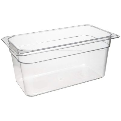 Bac gastronome transparent Camwear 6" - 1/3