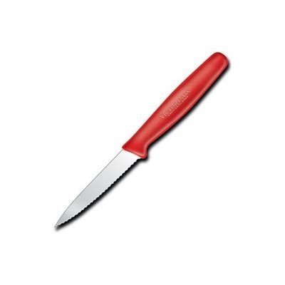 3.25" Serrated Paring Knife - Red