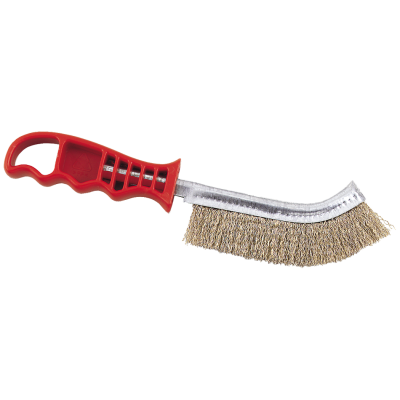 Brosse de nettoyage avec poils en laiton