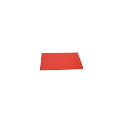 Planche à découper en polyéthylène 20" x 15" - Rouge