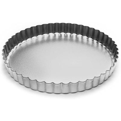 Assiette à quiche avec fond amovible 8"