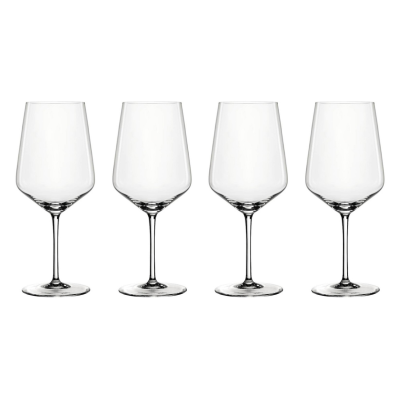 Ensemble de quatre verres à vin rouge 22,2 oz - Style