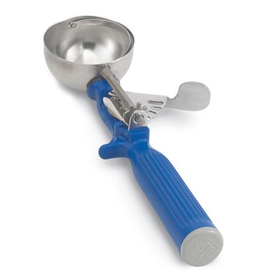 Cuillère à portion à pression #16 2 oz - Bleu