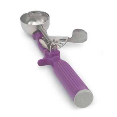 Cuillère à portion à pression #40 3/4 oz - Mauve