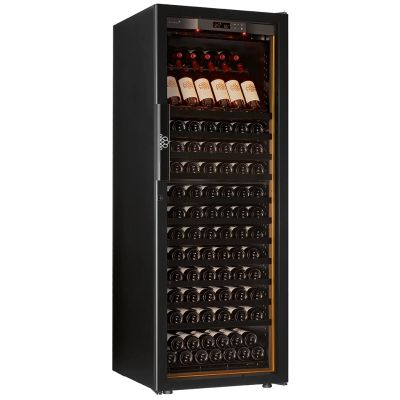 Cellier Revelation 1 température, 1 porte vitrée Full Glass - 166 bouteilles