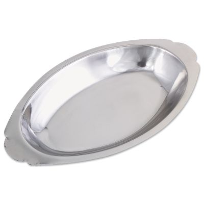 Plat à gratin en acier inoxydable 12 oz