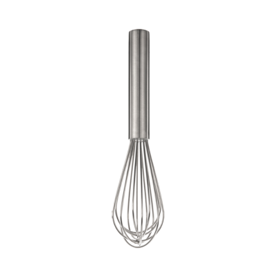 Fouet français en acier inoxydable 16"