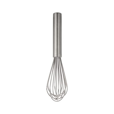 Fouet français en acier inoxydable 18"